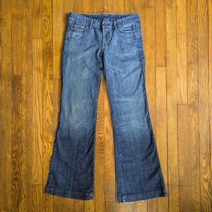 Vintage Y2k Citizens of Humanity Faye #003 Low Waist Full Leg Denim Jeans